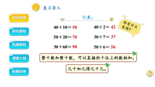 兩位數加一位數（不進位）、整十數 趣味數字課堂